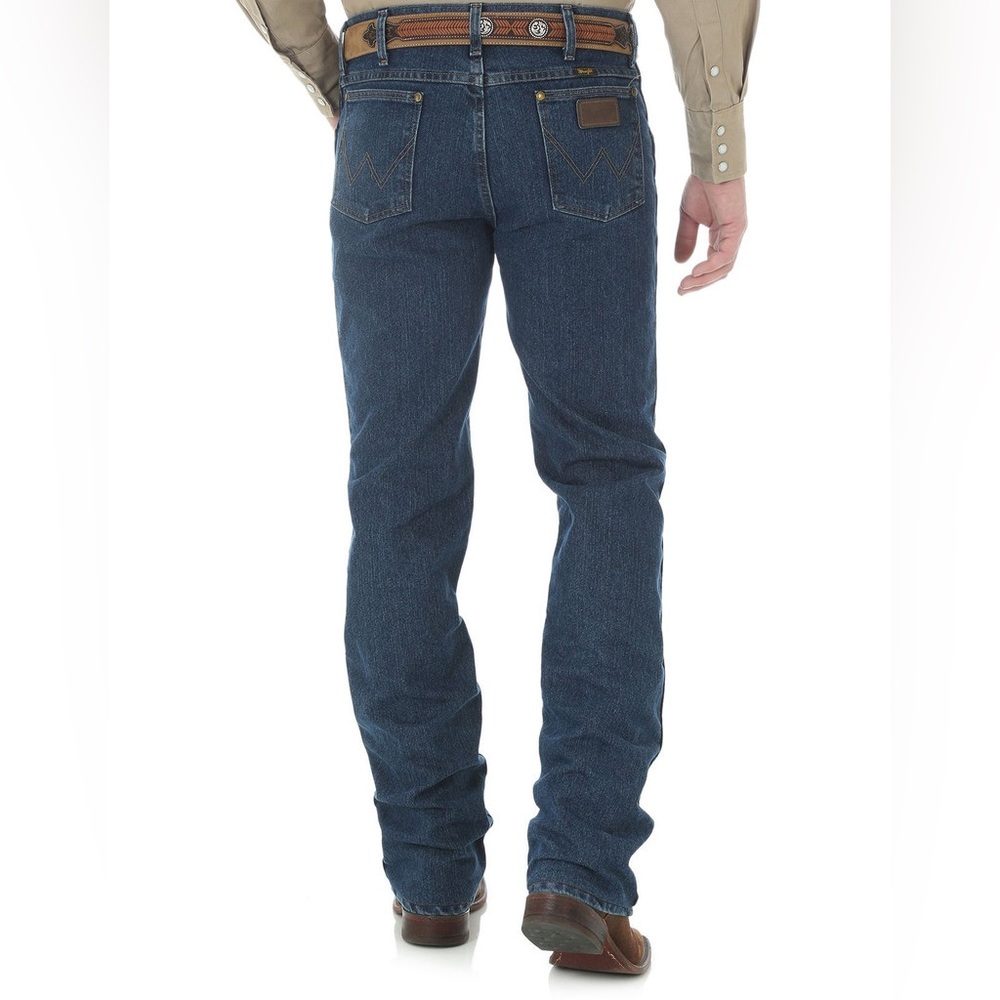 Wrangler Men's 36 Slim Advanced Comfort Stretch Mid Rise Slim Fit Boot Cut Jeans